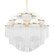 Celestial 12 Light Chandelier in Aged Brass (68|398-38-AGB)