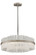 Chime Eight Light Chandelier in Silver Leaf (68|204-46)
