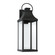 Bradford One Light Outdoor Wall Lantern in Black (65|946431BK-GL)