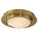 Halcyon LED Flush Mount in Antique-Burnished Brass (268|KW 4093AB/Q)