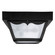 Outdoor One Light Outdoor Flush Mount in Black (65|9237BK)