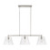 Baker Three Light Island Pendant in Brushed Nickel (65|846931BN)