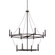 Lancaster 12 Light Chandelier in Black Iron (65|528701BI)