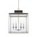 Tux Six Light Foyer in Black Tie (65|525261BT)