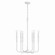Paloma Six Light Chandelier in Textured White (65|450361XW)