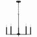 Portman Five Light Chandelier in Matte Black (65|448651MB)
