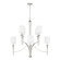 Abbie Eight Light Chandelier in Polished Nickel (65|442681PN-701)