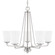 Braylon Five Light Chandelier in Brushed Nickel (65|414151BN-331)