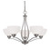Stanton Five Light Chandelier in Brushed Nickel (65|4035BN-212)