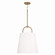 Brody One Light Pendant in Aged Brass (65|349412AD)