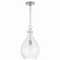 Brentwood One Light Pendant in Brushed Nickel (65|349011BN)