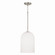 Lawson One Light Pendant in Brushed Nickel (65|348811BN)