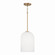 Lawson One Light Pendant in Aged Brass (65|348811AD)