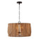 Archer Four Light Pendant in Light Wood and Matte Black (65|344642WK)