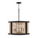 Rico Four Light Pendant in Flat Black (65|344061FK)