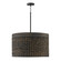 Tallulah Four Light Pendant in Charcoal Wash (65|343942CW)