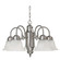David Five Light Chandelier in Matte Nickel (65|3255MN-118)