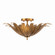 Eden Three Light Dual Mount Semi Flush/Pendant in Antique Gold (65|249531AG)