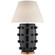 Linden One Light Table Lamp in Black (268|KW 3032BLK-L)