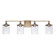 Colton Four Light Vanity in Aged Brass (65|128841AD-451)