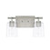 Greyson Two Light Vanity in Brushed Nickel (65|128521BN-449)