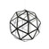 Geodome LED Pendant in Black or White (326|GDM-32A-BW-12E-NAK)