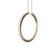 Cirq LED Pendant in Satin Nickel (326|CRQ-18P-SN-12T-30K)