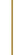 Part Stem Section in Etched Gold (326|92002-24-EG)