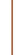 Part Stem Section in Brushed Brass (326|92002-24-BB)