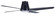 Aria Hugger 52``Ceiling Fan in Black (457|21300201)