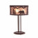 Kincaid-Mountain Bear Three Light Desk Lamp in Rustic Brown (172|M69125AL-27)
