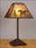 Rocky Mountain-Mountain Horse Rustic Brown One Light Table Lamp in Rustic Brown (172|M62535AM-27)