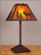 Rocky Mountain-Mountain Elk Rustic Brown One Light Table Lamp in Rustic Brown (172|M62533AM-27)