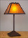 Rocky Mountain-Rustic Plain Rustic Brown One Light Table Lamp in Rustic Brown (172|M62501AM-27)