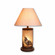 Cascade-Western Quail Two Light Table Lamp in Rustic Brown (172|M60154AL-OP-27)