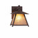 Smoky Mountain-Northrim One Light Wall Sconce in Rustic Brown (172|M53579AL-27)
