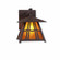 Smoky Mountain-Eastlake One Light Wall Sconce in Rustic Brown (172|M53572AM-27)