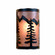 Cascade-Spruce Tree Forest Green One Light Wall Sconce in Forest Green (172|M51814AL-47)