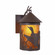 Cascade Lantern-Loon One Light Wall Sconce in Rustic Brown (172|M51664AM-27)