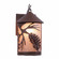 Cascade Lantern-Spruce Cone One Light Wall Sconce in Rustic Brown (172|M51640AL-27)