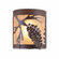 Kincaid-Spruce Cone One Light Semi Flush Mount in Rustic Brown (172|M49140AL-27)