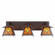 Smoky Mountain-Southview Three Light Bath Vanity Light in Rustic Brown (172|M35374AM-27)