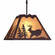 Rocky Mountain-Mountain Deer Rustic Brown One Light Pendant in Rustic Brown (172|M26530AL-ST-27)