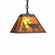 Rocky Mountain-Valley Elk Rustic Brown One Light Pendant in Rustic Brown (172|M26323AM-CH-27)