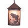 Cascade Lantern-Trout One Light Pendant in Rustic Brown (172|M24681AL-CH-27)