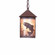 Cascade Lantern-Trout One Light Pendant in Rustic Brown (172|M24481AL-CH-27)