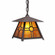 Smoky Mountain-Southview One Light Pendant in Rustic Brown (172|M23574AM-CH-27)