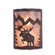 Cascade-Alaska Moose Two Light Wall Sconce in Rustic Brown (172|M13322AL-27)