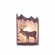 Cascade-Valley Elk One Light Wall Sconce in Rustic Brown (172|M13223AL-27)