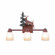 Parkshire-Valley Deer Three Light Bath Vanity Light in Cedar Green/Rust Patina (172|H37321ET-03)